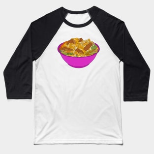 Pink bowl of ramen Baseball T-Shirt